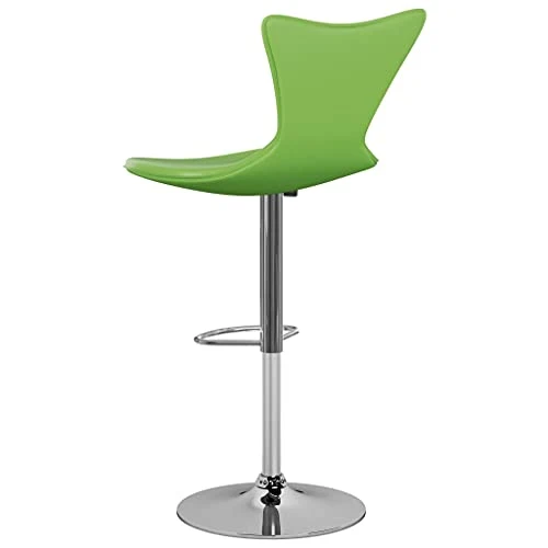 vidaXL Sgabelli da Bar 2 pz Verdi Similpelle