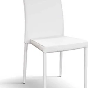 VIOLETTA - sedia moderna polipropilene cm 43 x 53 x 92 h Bianco Milani Home