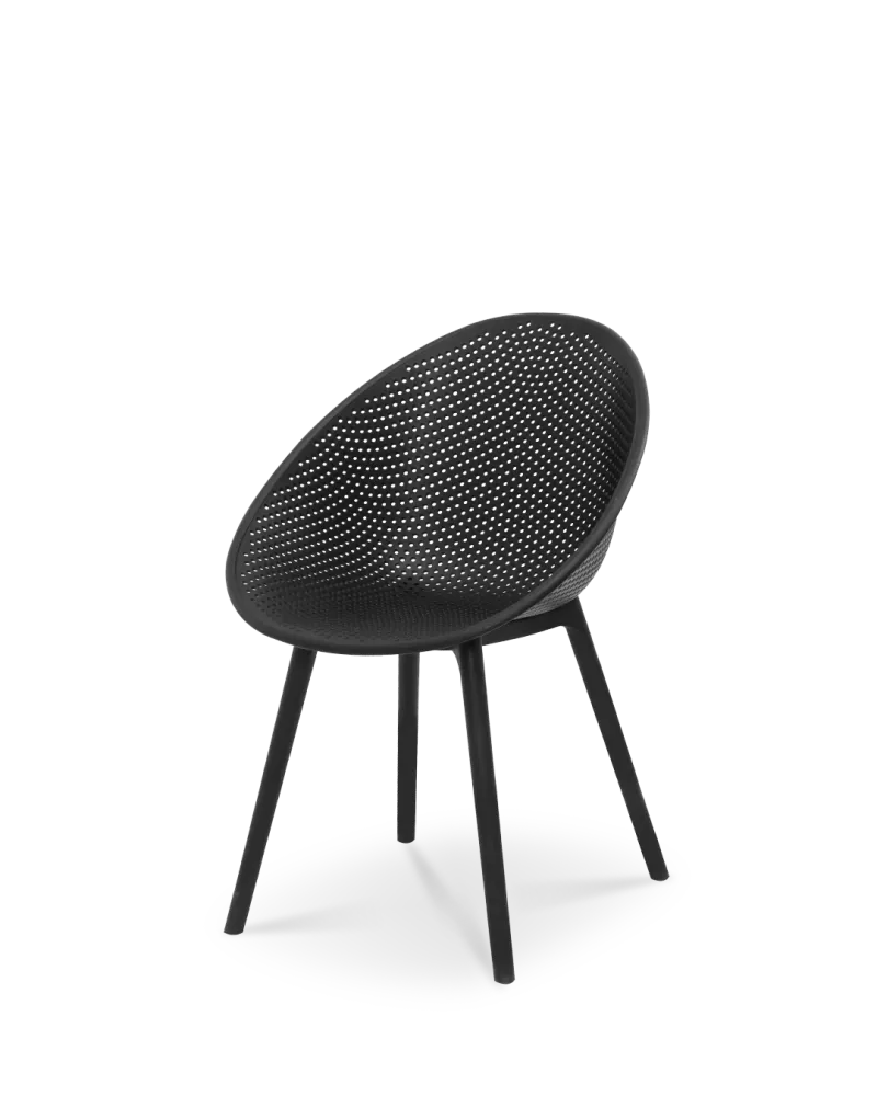 Virginia Design Chair Black