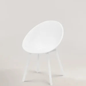 Virginia Design Chair Ivory White