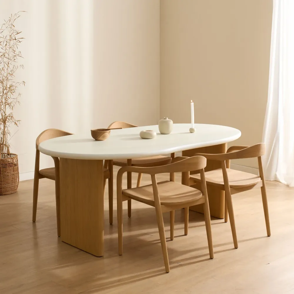 Pack 6 sedie Mode Wood Wabi Home