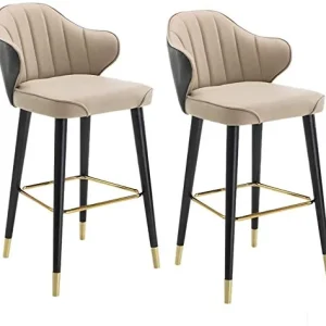 Sedie Da Bar Con Sgabelli Da Bar Regolabili Set di Sedie Da Bar 29,5 pollici da 29 pollici Set di 2, sedile da cucina da c...