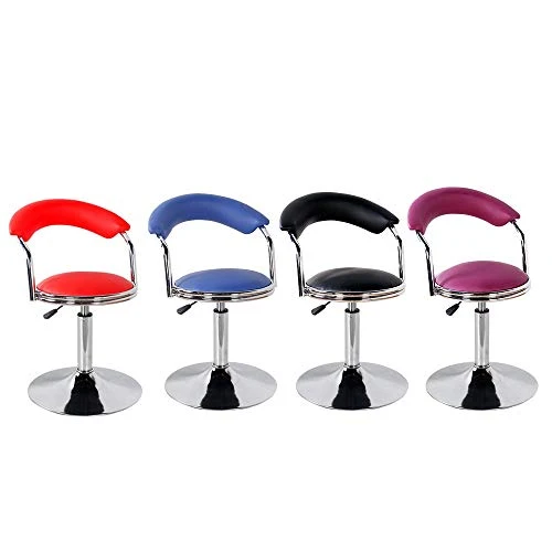 WH-IOE Sgabello da Bar Chair Trucco Sgabello Ascensore Bar Chair Rotonda Sgabello Girevole Bar Sedia Bellezza Sgabello Pos...