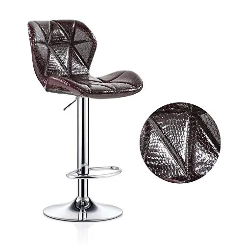 WH-IOE Sgabello da Bar Sgabello Semplice Bar Stool Schienale Bar Seggiovia Sedia Rotatoria Bar Chair Reception Cash Regist...