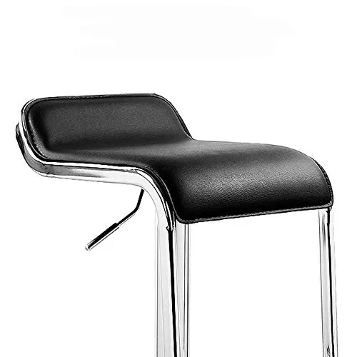 WHOJA Sgabelli da Bar semplicità Moderna Sedia da Bar Elevando rotativo Mobili da Bar Cuscino PU Cornice Metallica Peso de...