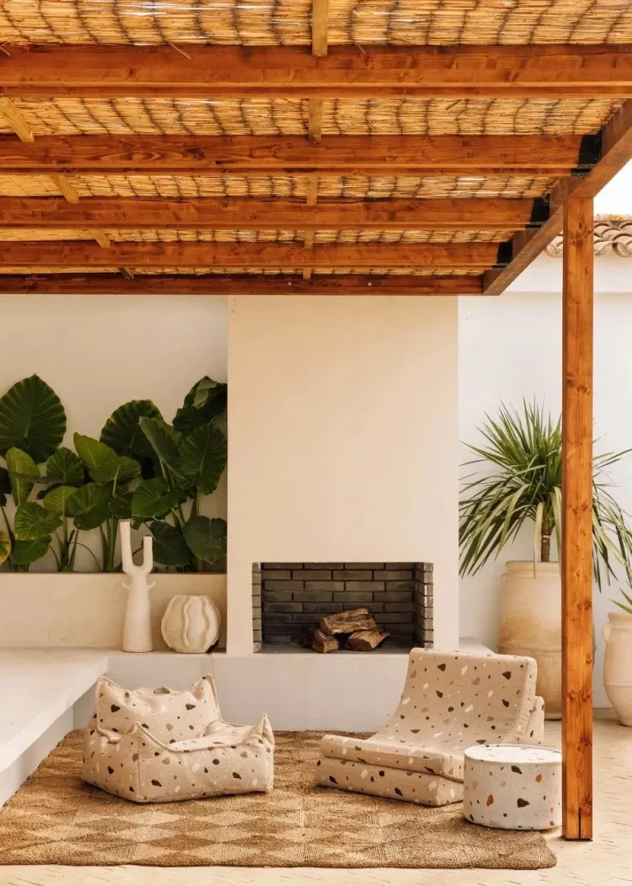 Wigiwama - Beanbag Terrazzo Sand
