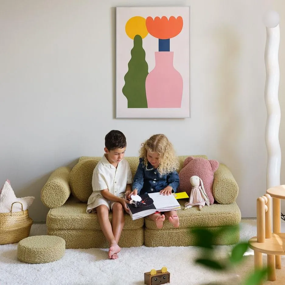 Wigiwama Divano per bambini Matcha