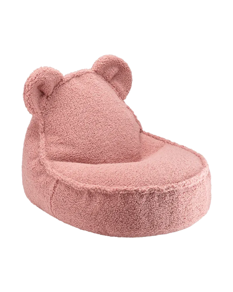 Wigiwama - Guave Pink Bear Teddy Beanbag