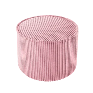 Wigiwama - Ottoman rotondo - Mousse rosa