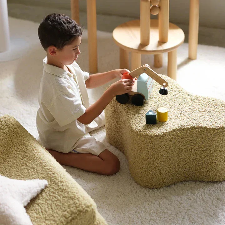 Wigiwama Pouf per bambini Matcha