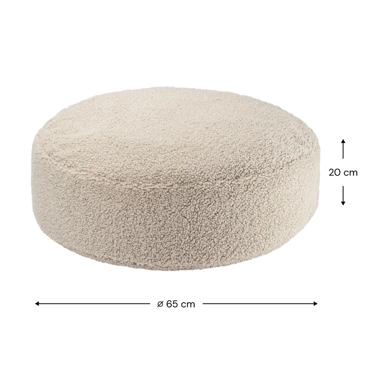 Wigiwama Pouf per bambini Ottoman Biscuit