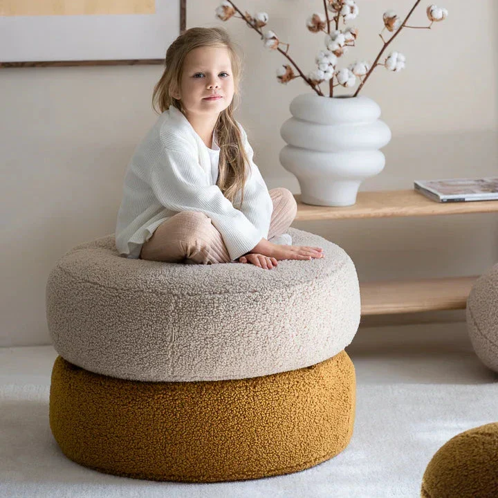Wigiwama Pouf per bambini Ottomana acero