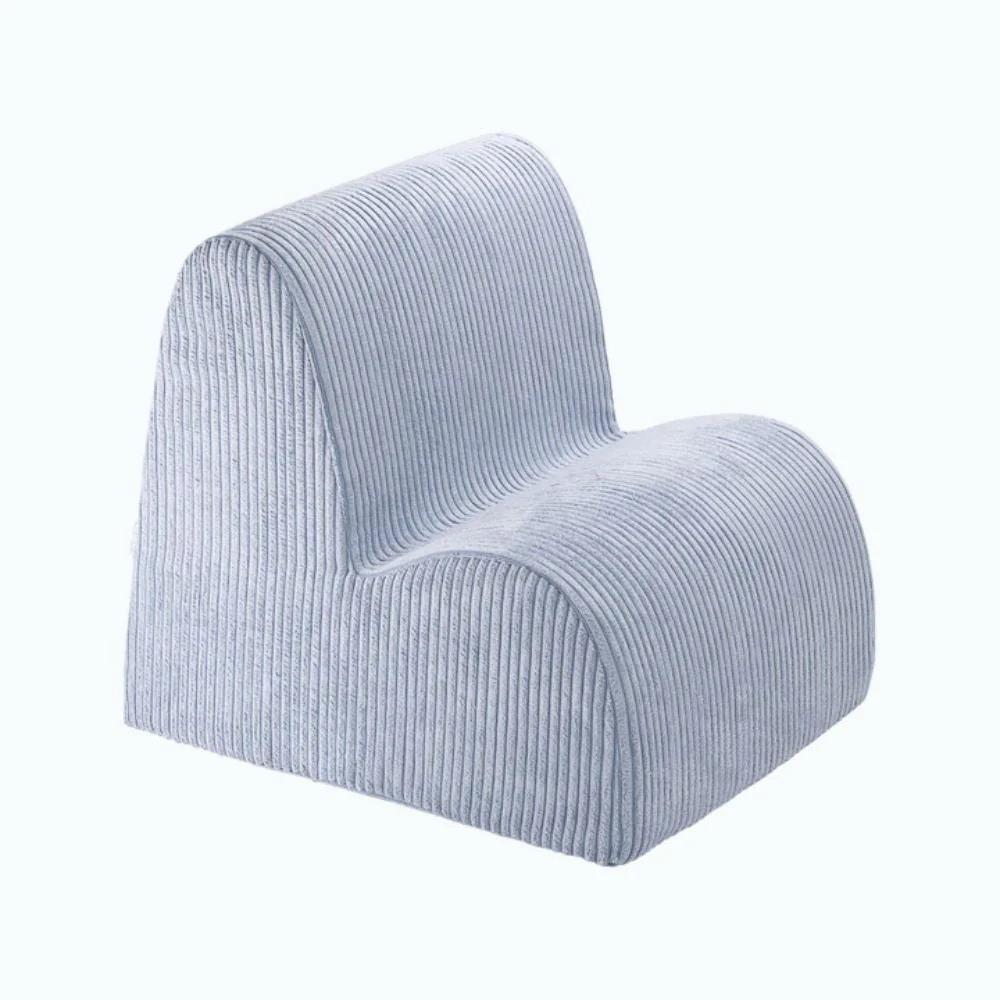 Wigiwama Sedia per bambini Blueberry Blue Cloud