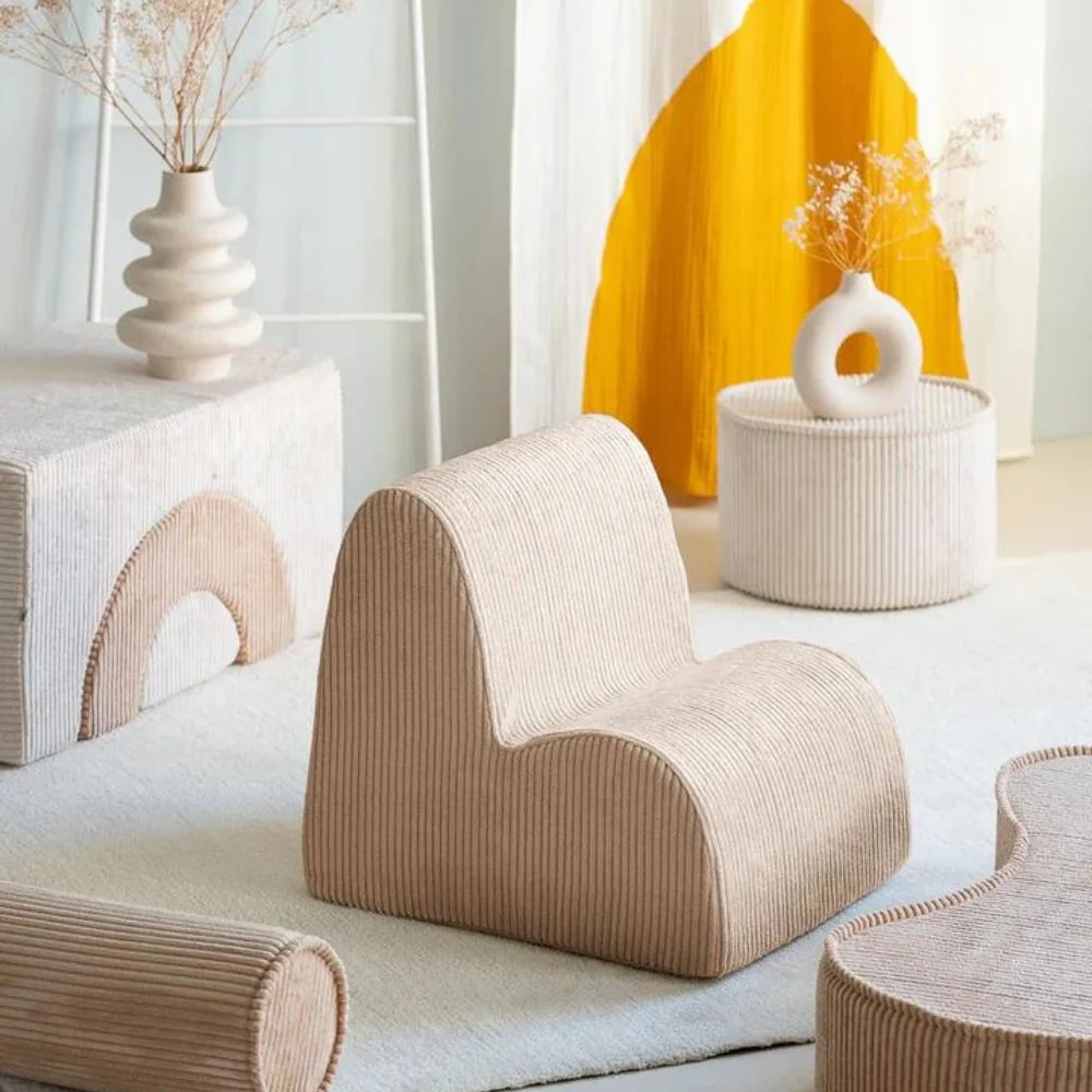 Wigiwama Sedia per bambini Brown Sugar Cloud
