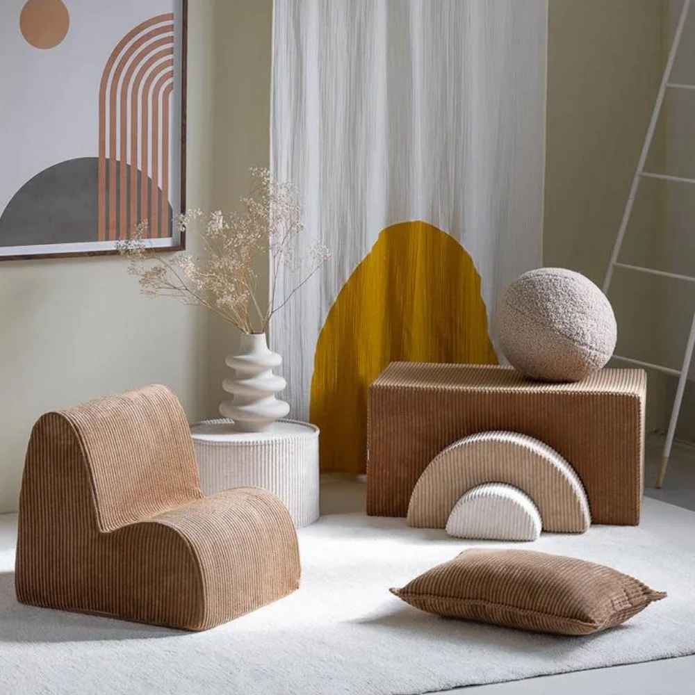 Wigiwama Sedia per bambini Toffee Cloud