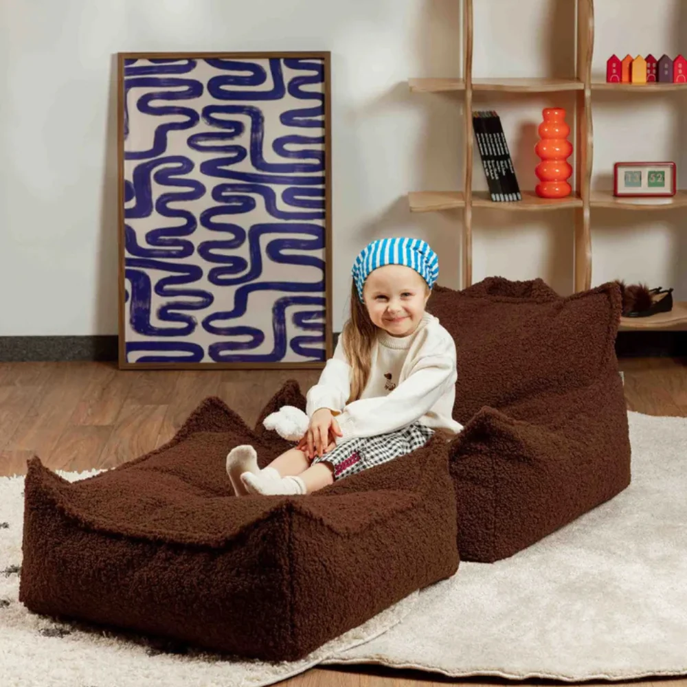 Wigiwama Sedia sacco Warm Hazel per bambini