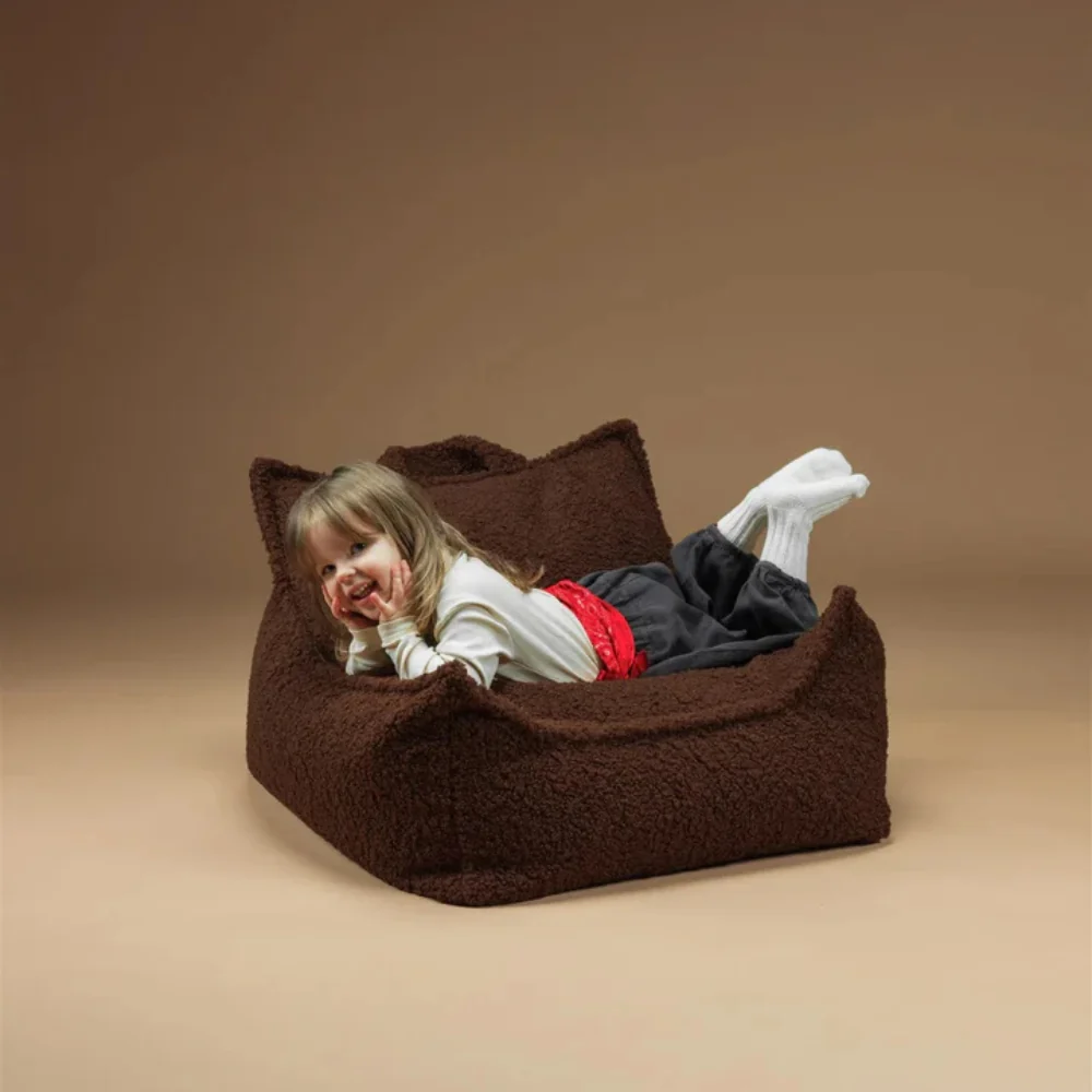 Wigiwama Sedia sacco Warm Hazel per bambini