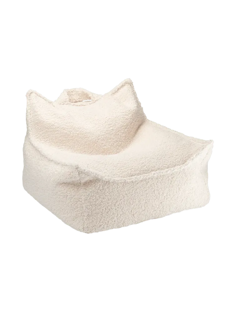 Wigiwama - Teddy Beanbag - Cream White
