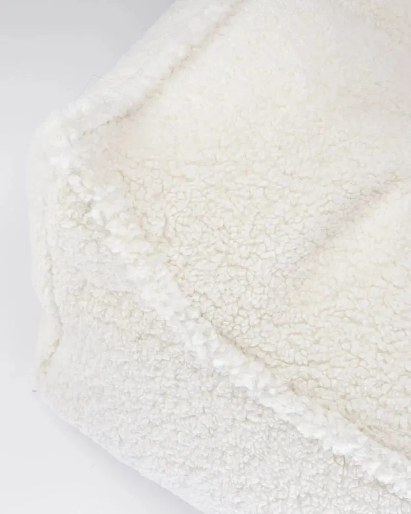 Wigiwama - Teddy Beanbag - Cream White