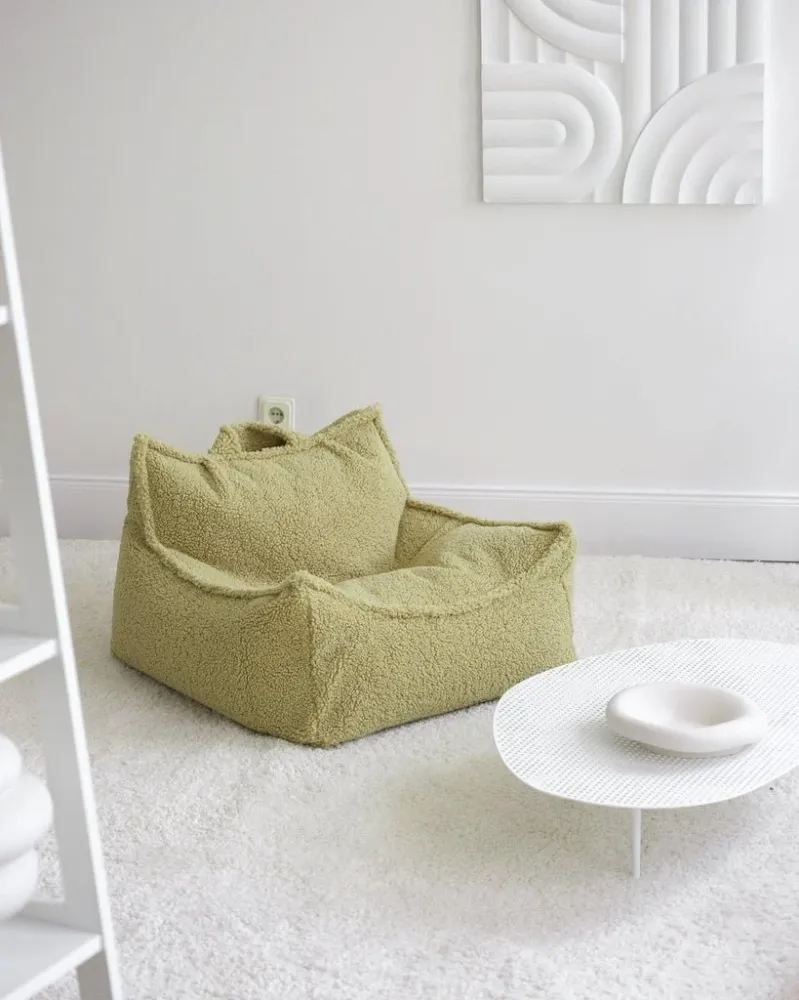 Wigiwama - Teddy Matcha Beanbag