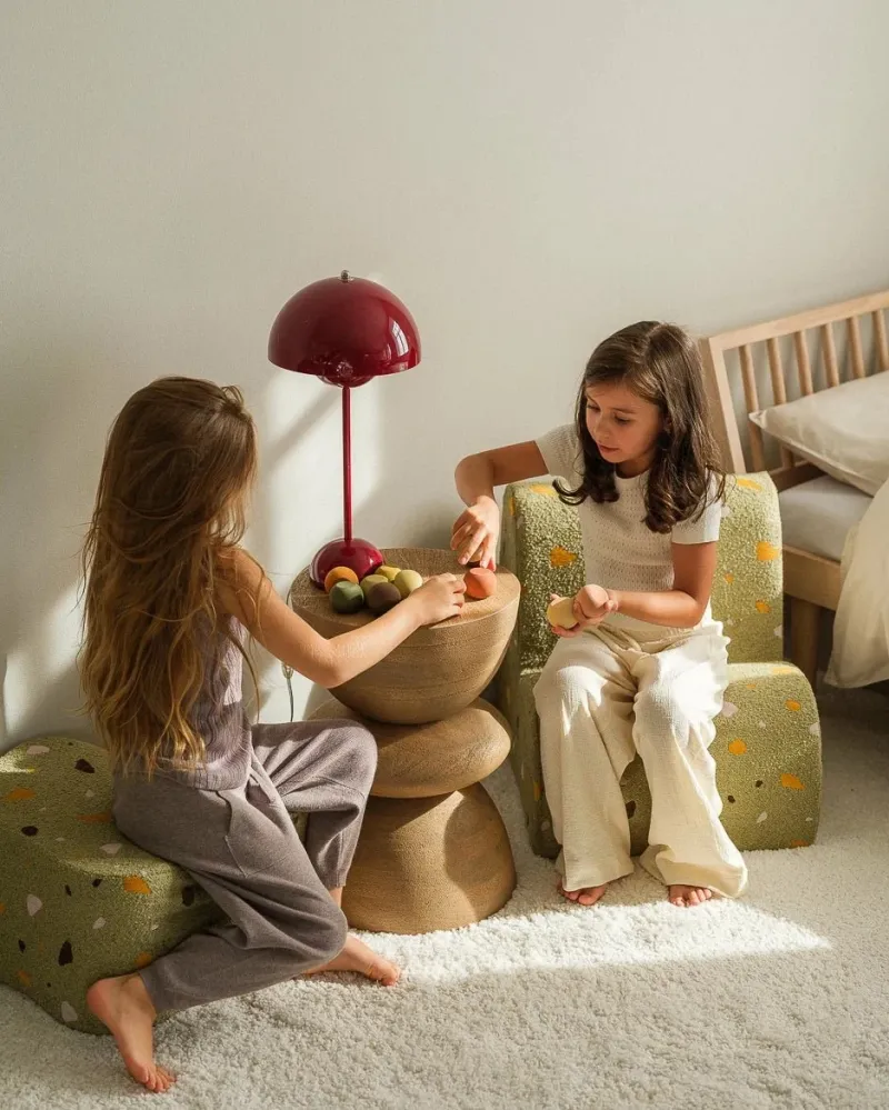 Wigiwama - Terrazzo Mosgroene Cloud Chair