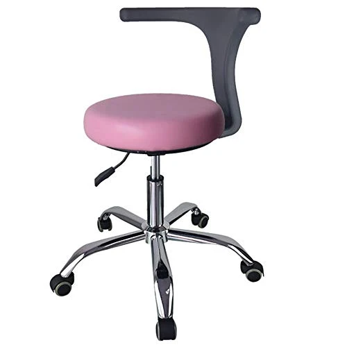 Wxnnx Sgabello Medico Dentale Sedia Dentista con bracciolo Girevole 360 Gradi Sedia Assistente Pelle PU Regolabile Altezza...