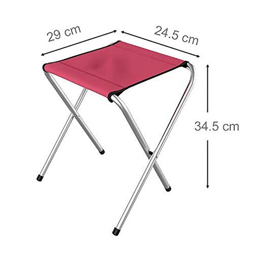 WYB Sgabello Forcella Maza Sgabello da Picnic Gathering Barbecue Beach Sgabello Pieghevole Sgabello da Pesca Sedia per Il...