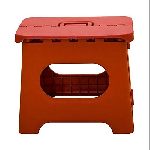 WYB Sgabello Pieghevole plastica, Sgabello con Manico, Piccoli sgabelli Domestici, Sgabello da Pesca Portatile all'aperto,...