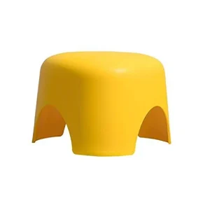 WYB Sgabello Triangolare per Bambini, Sgabello PP Addensato, Doccia da Bagno Sgabello Gomma Basso, Sgabello Antiscivolo, F...