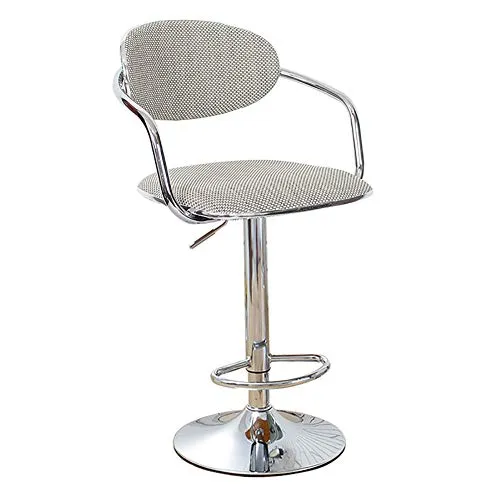 Wzqwzj Contatore Sedia, Sgabello Girevole, Regolabile Altezza sedie da Bar, per la Cucina contatore Bar Restaurant Cafe Te...