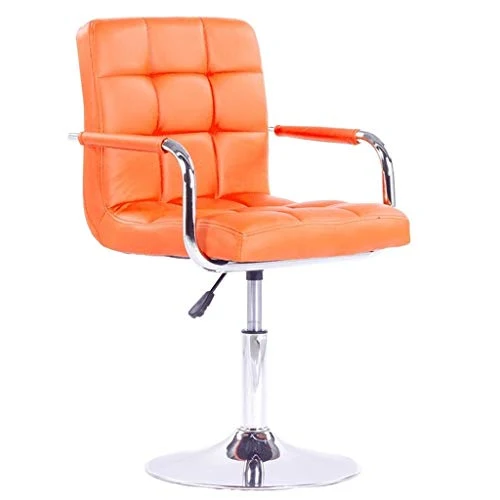 Inizio Schienale Sgabello, Coperta Kitchen Restaurant Pranzo Sgabello One Foot Base Metallica Stool Decorativo Molti Color...