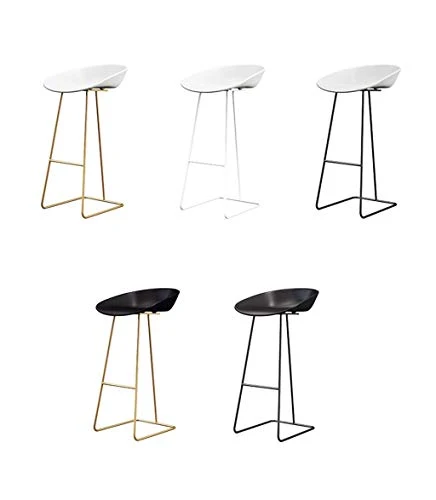 Torna Sedia Creativo Bar Stool contatore Bancone Tavolino Sgabello Alto Sala riunioni Sedie Altezza Seduta: 65/70 / 75CM (...