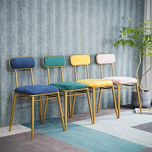 X.Home. Bar stool Sedia da Pranzo per Soggiorno, Sedia per Negozio di Bellezza Sedia per Negozio di Dolci per caffè Casual...
