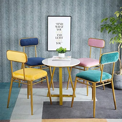 X.Home. Bar stool Sedia da Pranzo per Soggiorno, Sedia per Negozio di Bellezza Sedia per Negozio di Dolci per caffè Casual...