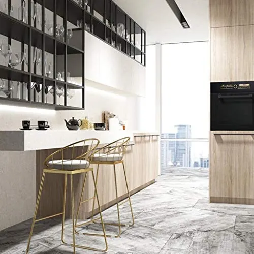 XZGang Ferro battuto Bar Sedie, Dessert Negozio Negozio di Abbigliamento Sdraio Home Bar Decorativi mobili Sedia da Giardi...