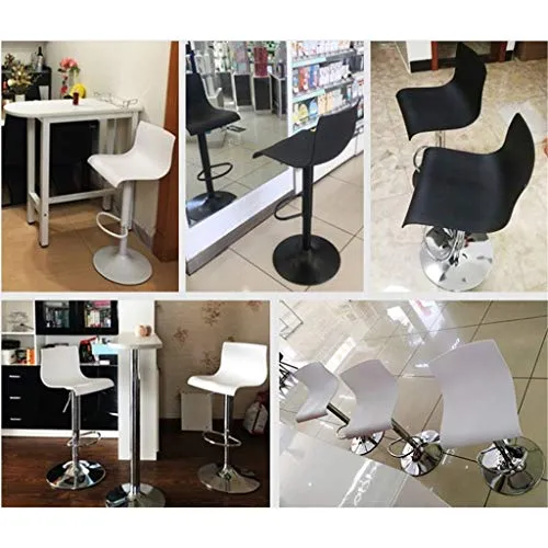 XZGang Nero/Bianco sgabelli da Bar, Solida Durevole Cucina Sgabello Sgabello Mobili la casa Prima Colazione Bar Stool con...