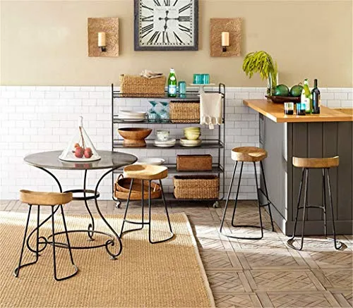 XZGang Sgabello alto ferro Sedia il tempo libero Studio la casa Camera da letto Sedia Sedia computer Sedia da pranzo Sgabe...