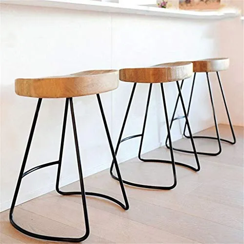 XZGang Sgabello alto ferro Sedia il tempo libero Studio la casa Camera da letto Sedia Sedia computer Sedia da pranzo Sgabe...
