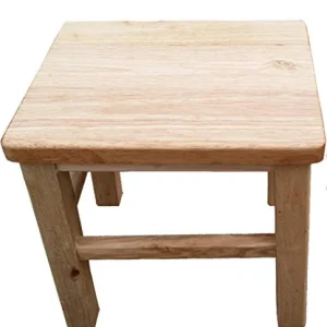XD Sgabello da Bagno Sgabelli Legno Panche Piccole Panche Legno Sgabelli per Lavanderia Sgabelli per Il Bagno Sgabelli Leg...