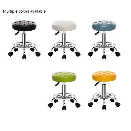Pelle 2pcs Soft Bar Sgabello Girevole Sedia Regolabile Sgabello Sollevamento Idraulico Sgabello Girevole Texture Massaggio...