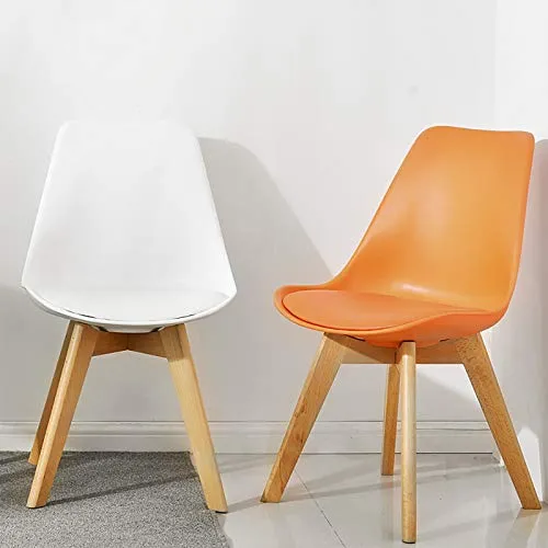 XIAOQIAO Sedie da Pranzo Sgabelli da Bar da Bancone, con Schienale Ergonomico e Intimo e Cuscino Morbido e Confortevole, p...