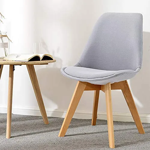 XIAOQIAO Sedie da Pranzo Sgabelli da Bar da Bancone, con Schienale Ergonomico e Intimo e Cuscino Morbido e Confortevole, p...