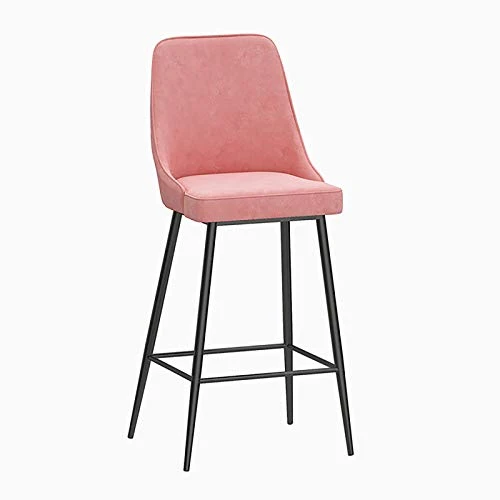 XIAOQIAO Sgabelli da Bar, seggioloni ad Altezza Fissa 65 cm / 70 cm / 75 cm, con Schienale Alto ed ergonomico, Dotati di C...