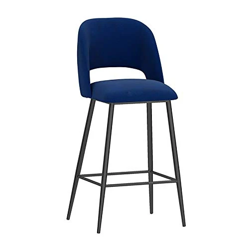 XIAOQIAO Sgabelli da Bar, sgabelli Alti ad Altezza Fissa 65 cm / 75 cm, sedie da Bar Alte con Schienale ergonomico e Comod...
