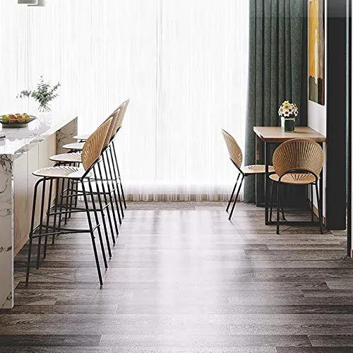 XIAOQIAO Sgabelli da Bar, sgabelli Alti ad Altezza Fissa 55 cm / 60 cm / 70 cm / 75 cm, con Schienale Grazioso e Confortev...