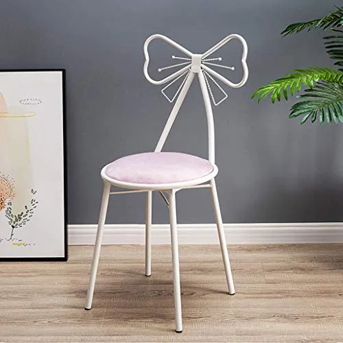 Sedia per il trucco, panno per la casa Sedia decorativa soggiorno chaise longue Camera da letto delle ragazze Sgabello da...