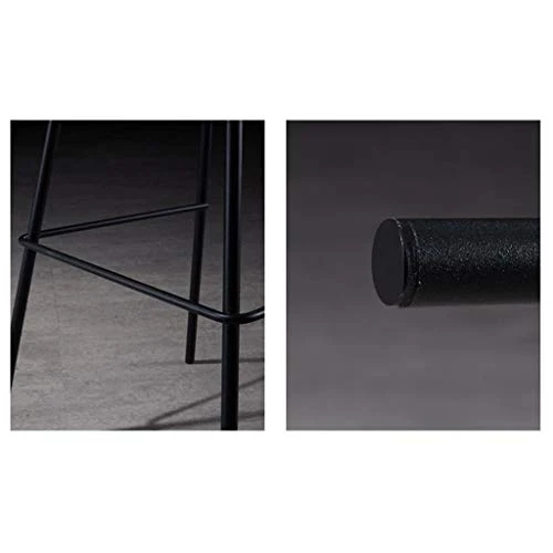 Sgabello da bar, con schienale Metallo Bracket Lounge Chair Bar Sgabello Casa Bella durevole Seggiolone Cucine Sgabelli da...