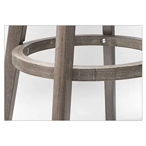 XIN CHANG LWH Sgabello da Sgabello, Sedia da Salotto Legno Stile retrò con Sgabello da Bar dello Schienale Cucina Sala da...