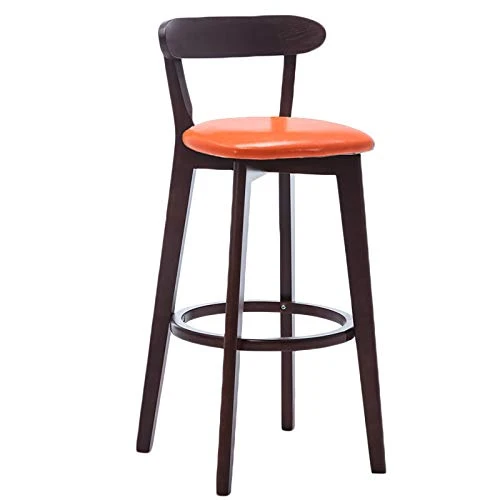 Sgabelli da bar per la casa Bancone della cucina per la colazione Sgabello alto con comoda seduta e gambe legno di alta qu...