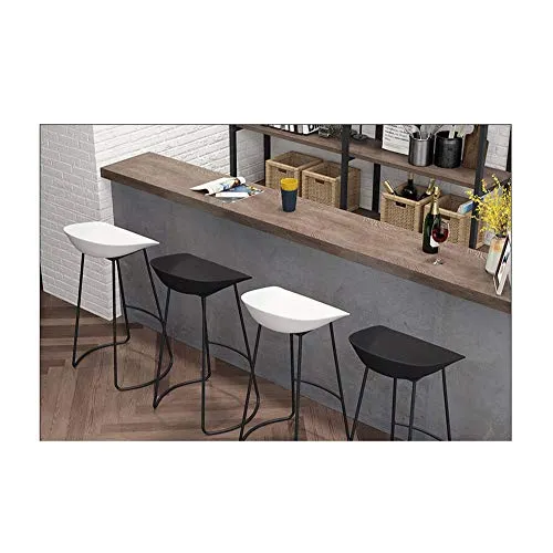 YDD Sedia da Bar alla Moda Semplice Ferro battuto La Reception del caffè Casual Non può Sollevare Sette Colori Sgabello Al...